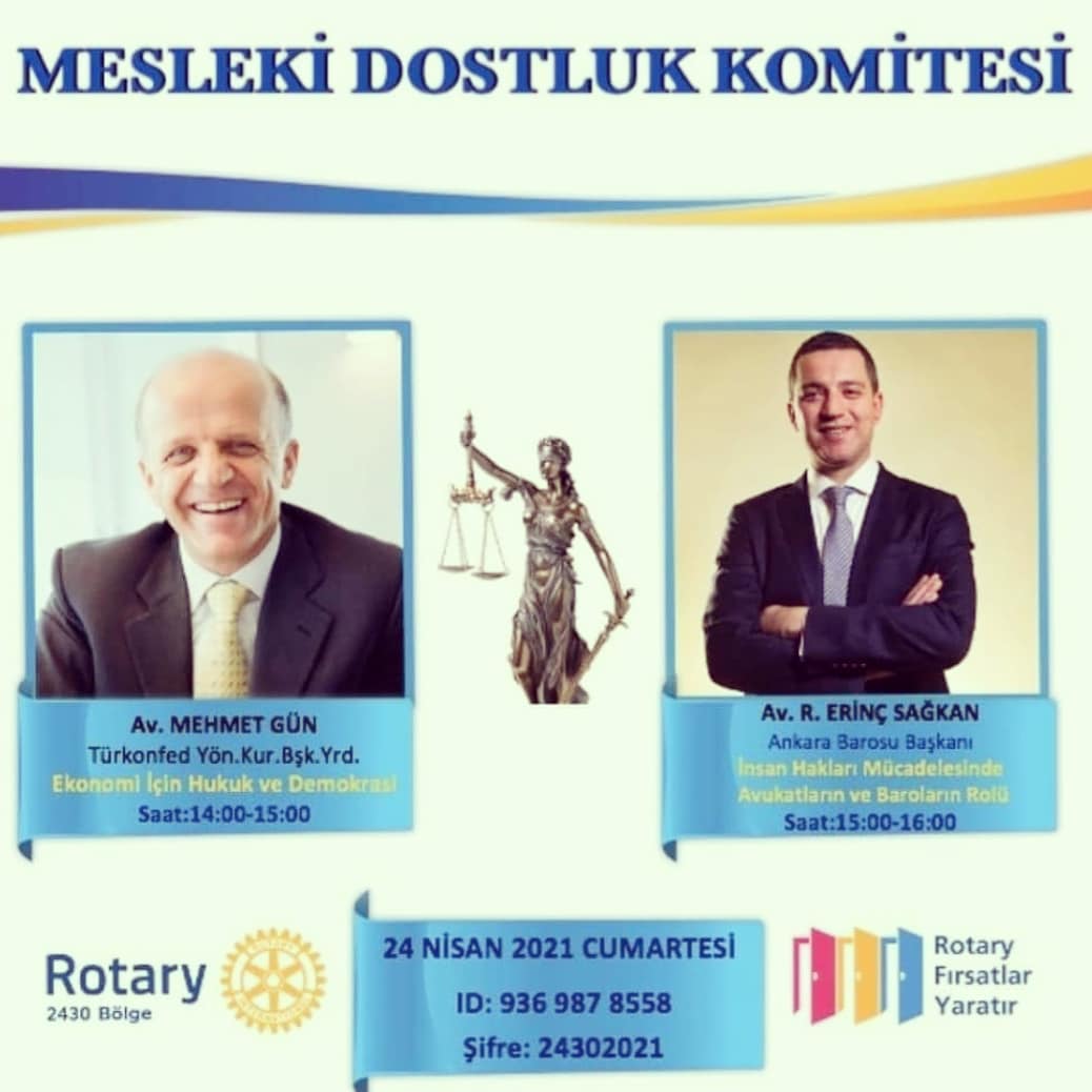 SİLİFKE ROTARY KULÜBÜ MESLEKİ DOSTLUK