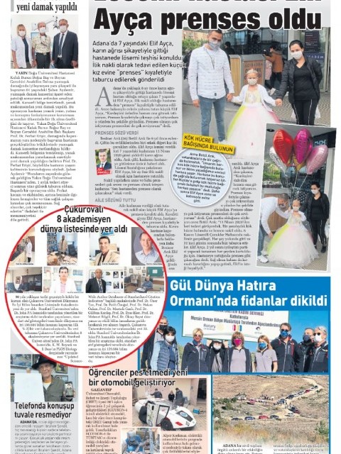 Adana Seyhan RK  - GÜLDÜNYA HATIRA ORMANI 2430. BÖLGE HABERİ