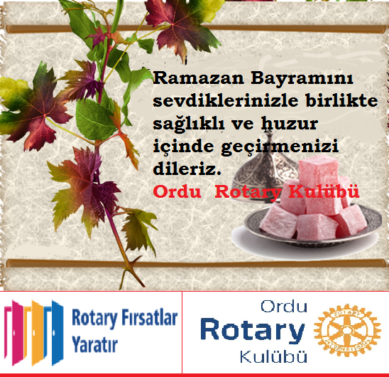 TÜM DOSTLARIMIZIN RAMAZAN BAYRAMINI KUTLARIZ.