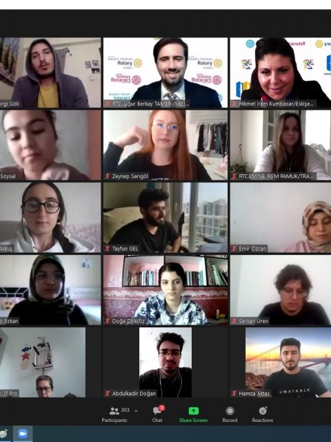 Yazılıkaya Rotary Kulübü/Liderler Kampüste Programı 1.Gün Seminerleri