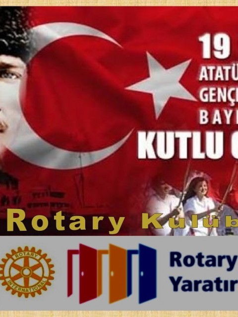 19 Mayıs Atatürk'ü Anma Gençlik ve Spor Bayramımız kutlu olsun.