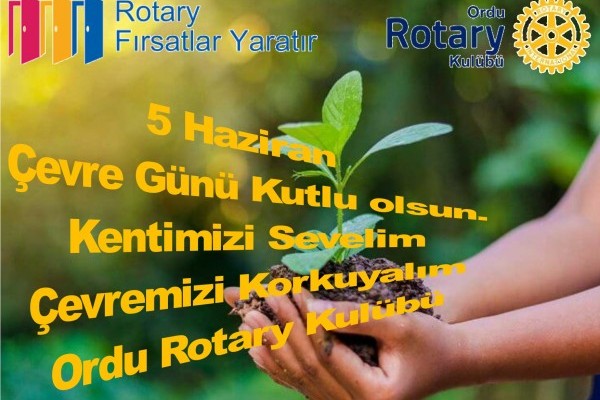 5 HAZİRAN DÜNYA ÇEVRE GÜNÜ KUTLU OLSUN.