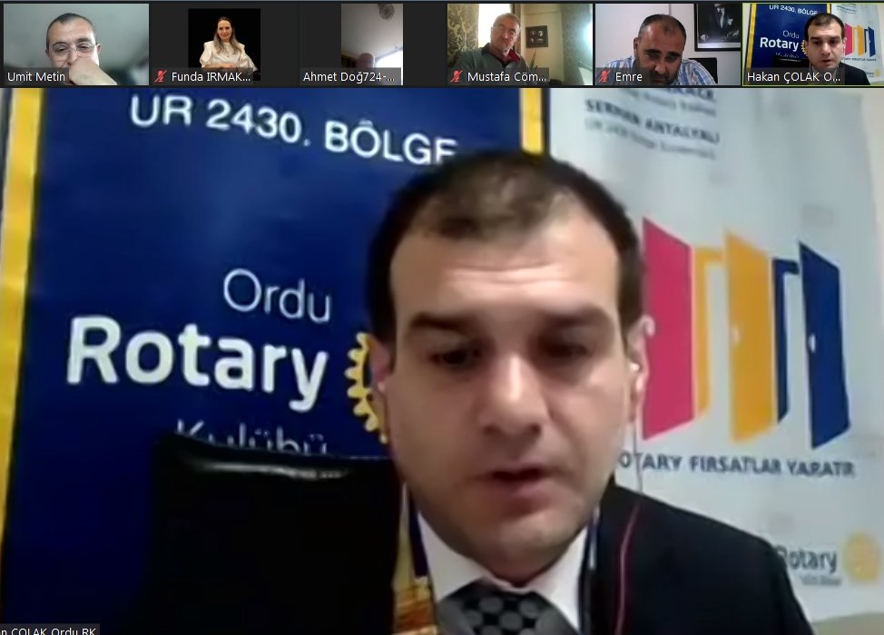 ORDU ROTARY KULÜBÜ DÖNEM SONU ASAMBLESİNİ GERÇEKLEŞTİRDİ