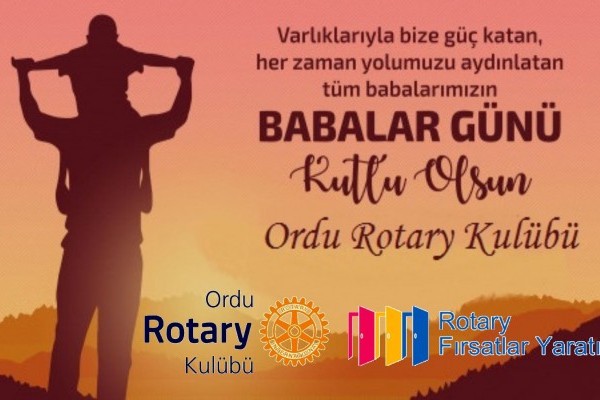 Babalar günü kutlu olsun..