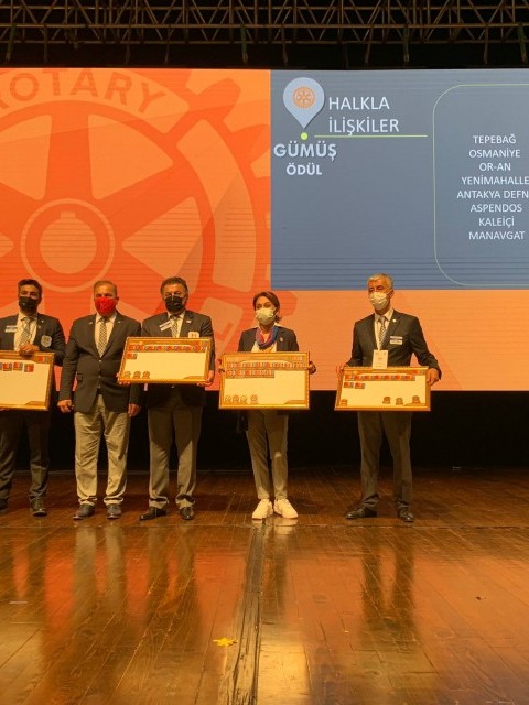 NEMRUT ROTARY KULÜBÜNE 3 BRONZ, 1 GÜMÜŞ OLMAK ÜZERE TOPLAM 16 ÖDÜL