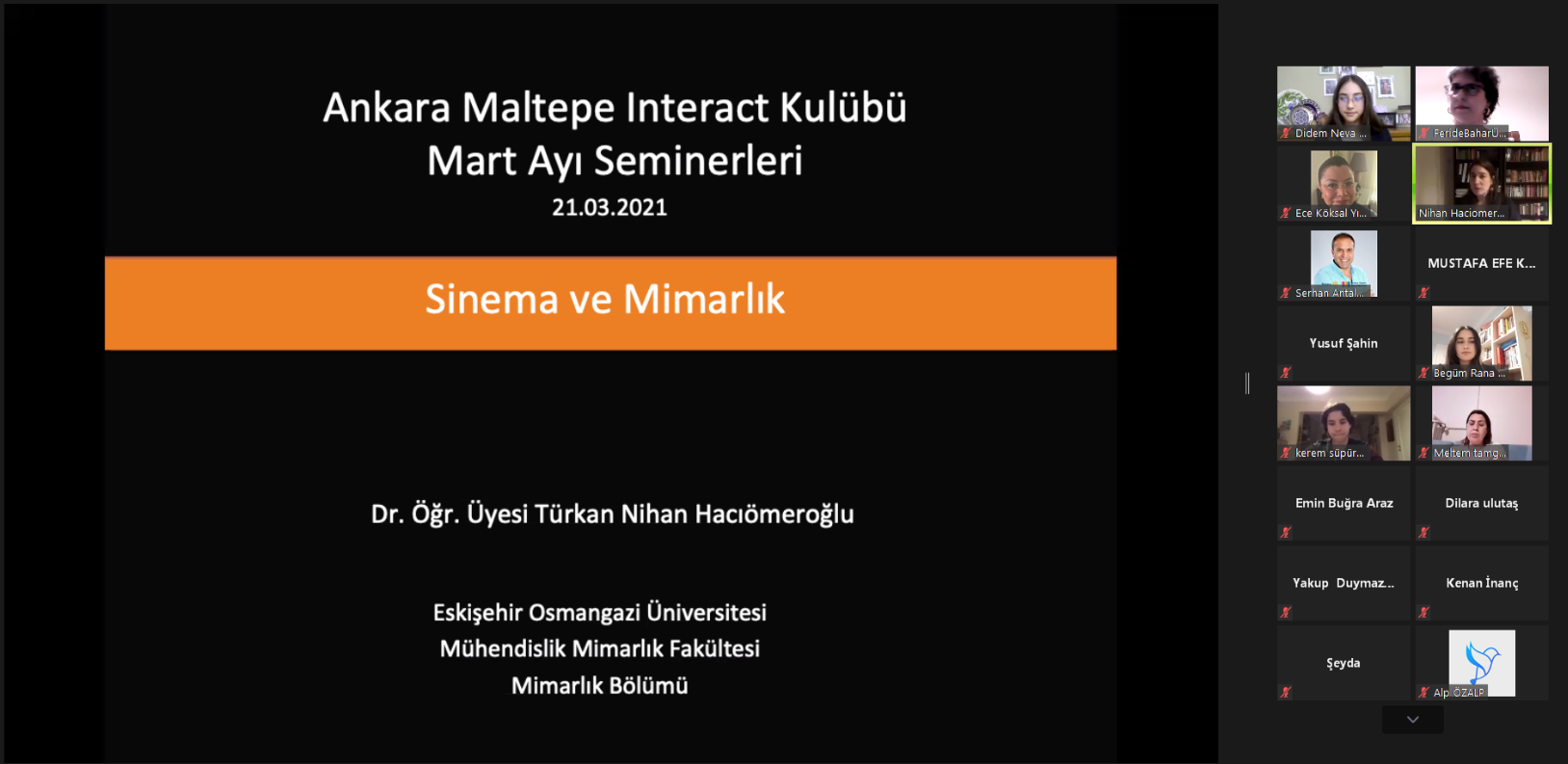 	Ankara Maltepe Rotary Kulübü Interact Kulübümüzun , 