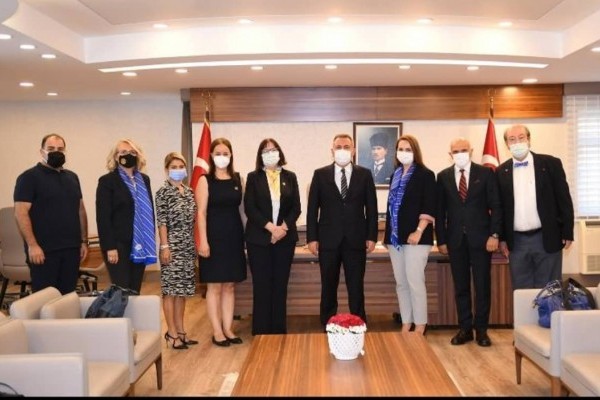 Adana Güney  Rotary Kulübü dönemin ilk ziyareti Adana Valimiz Süleyman Elban'ı ziyaret ettik.