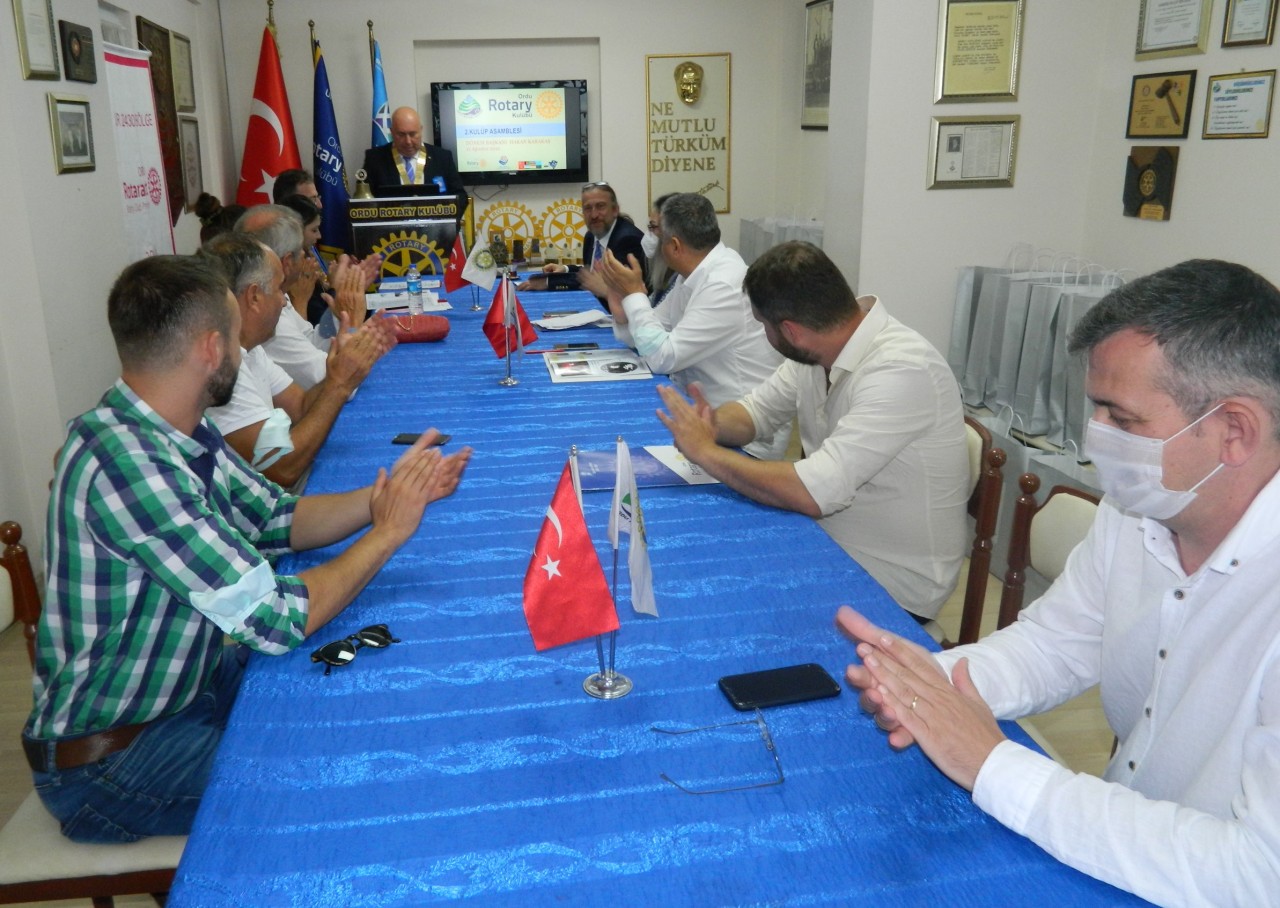 Ordu Rotary Kulübü 2. Kulüp asamblesini yaptı