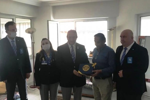 Ordu Rotary Kulübü Kent Konseyi Başkanını ziyaret etti.