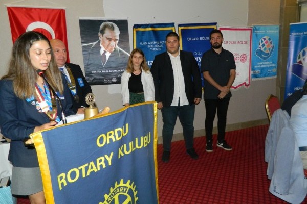 Ordu Rotaract Kulübü 3 üye girişi gerçekleştirdi.