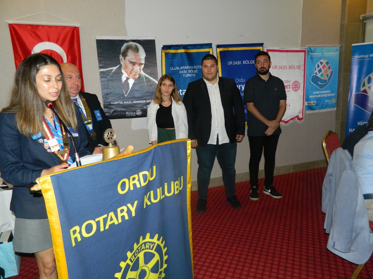 Ordu Rotaract Kulübü 3 üye girişi gerçekleştirdi.