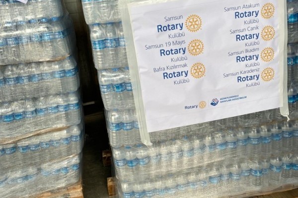 SAMSUN KARADENİZ ROTARY SEL FELAKETİ YARDIMI.