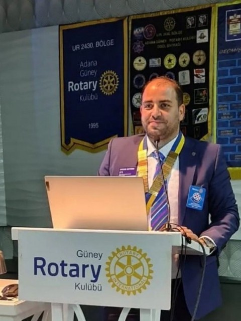 Güney Rotary 08.09 Konuşmacımız Giulio Menossi İtalyan Sanat Yönetmeni