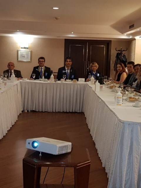 16.10.2021 Tarihinde Yenimahalle Rotary Kulübümüzün 67. Dönemin 9. Toplantısını Ankara Or-an Rotary Kulübü ile Birlikte Büyükhanlı Hotelde Gerçekleştirdik.