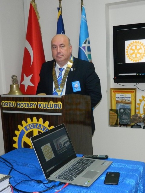 Ordu Rotary Kulübü toplantısında Gıda Güvenliği konusu işlendi.