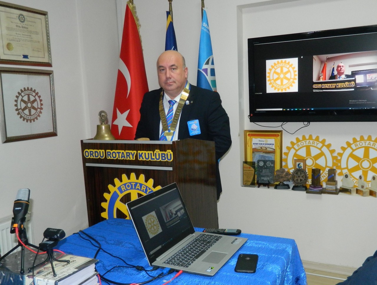 Ordu Rotary Kulübü toplantısında Gıda Güvenliği konusu işlendi.