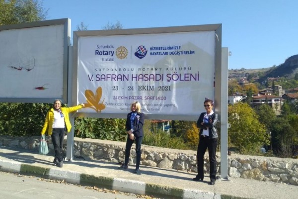 Safranbolu Rotary Kulübü V. Geleneksel Safran Hasadı Şöleni