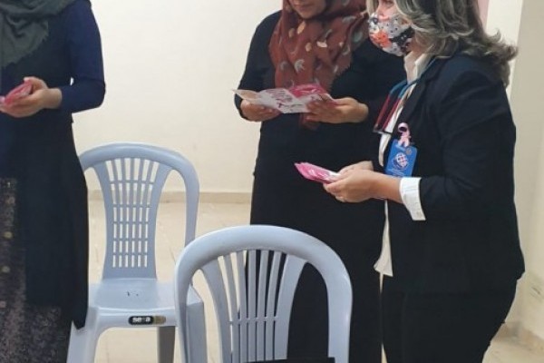 Antakya Defne RK Madenboyu Köyü Kadınları ile “Kendi Kendine Muayene “Eğitimi