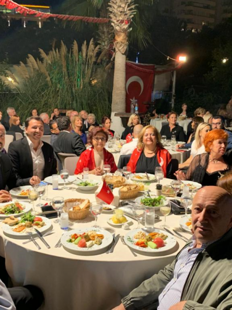 ASPENDOS ROTARY KULÜBÜ CUMHURİYET BALOSUNA KATILIMDA BULUNDU