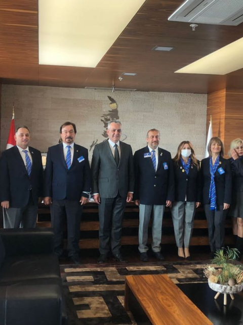 ASPENDOS ROTARY KULÜBÜ -RESMİ ZİYARETLERİMİZ- KONYALTI BELEDİYE BAŞKANI SEMİH ESEN