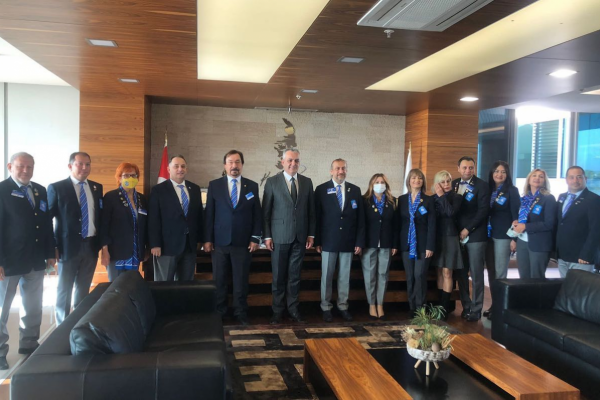 ASPENDOS ROTARY KULÜBÜ -RESMİ ZİYARETLERİMİZ- KONYALTI BELEDİYE BAŞKANI SEMİH ESEN