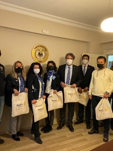 Eskişehir Gordion Rotary Kulübü  İlk Saran biz Olalım Projesi