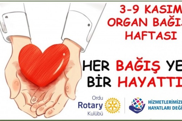 3-9 KASIM ORGAN BAĞIŞI HAFTASI