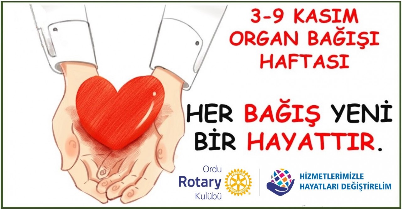 3-9 KASIM ORGAN BAĞIŞI HAFTASI