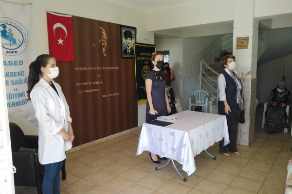 Aspendos Rotary Kulübü Sokolyoz ve Omurga Sağlığı Semineri