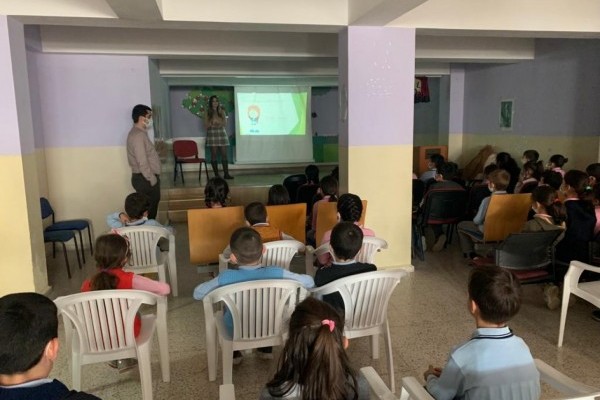 Eskişehir Gordion Rotary Kulübü  Çifteler Fatih İlkokulu'nda "Çocuklar da Mahremiyet Eğitim Semineri"