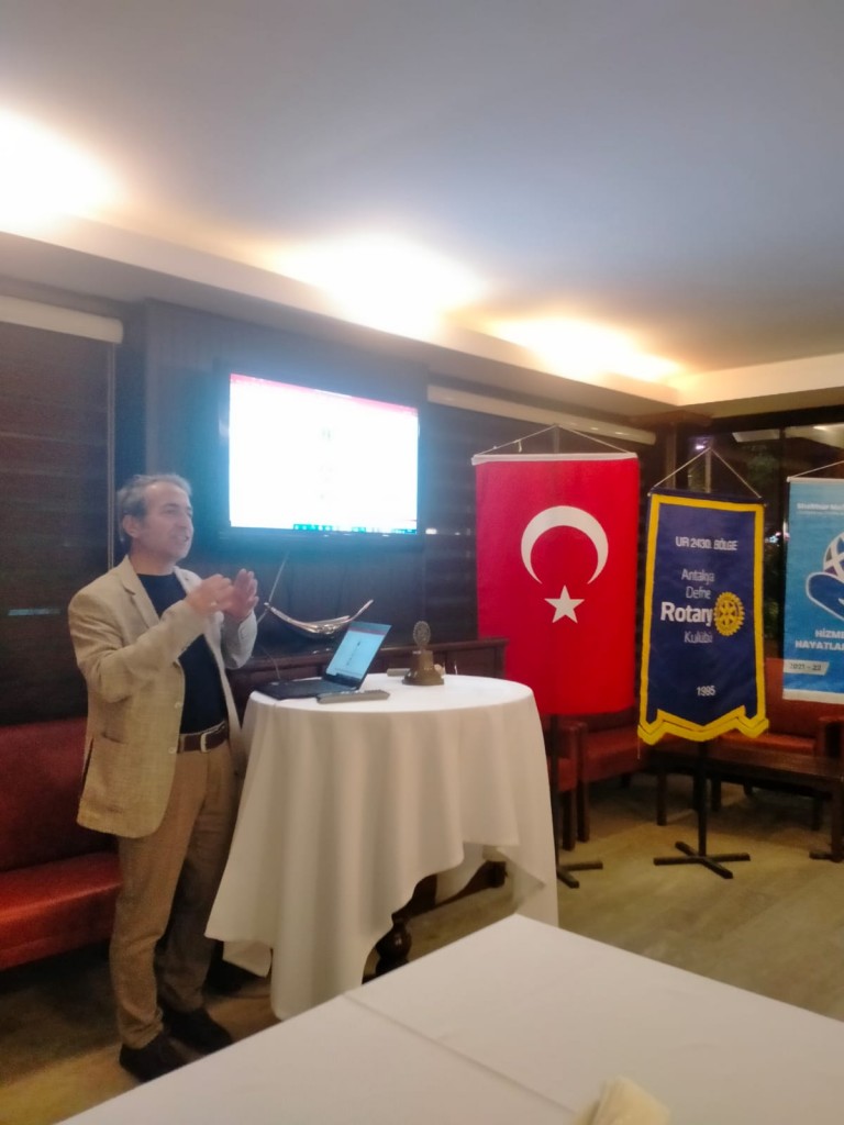 Antakya Defne Rotary Kulübü “Hatay’ın Müzik Kültürü” sunumu