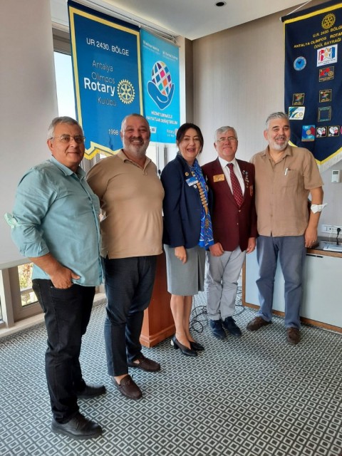 Antalya Olimpos Rotary Kulübü | "Temel Rotary Bilgileri" /Rtn. Cüneyt Koşu | Kulüp Toplantısı