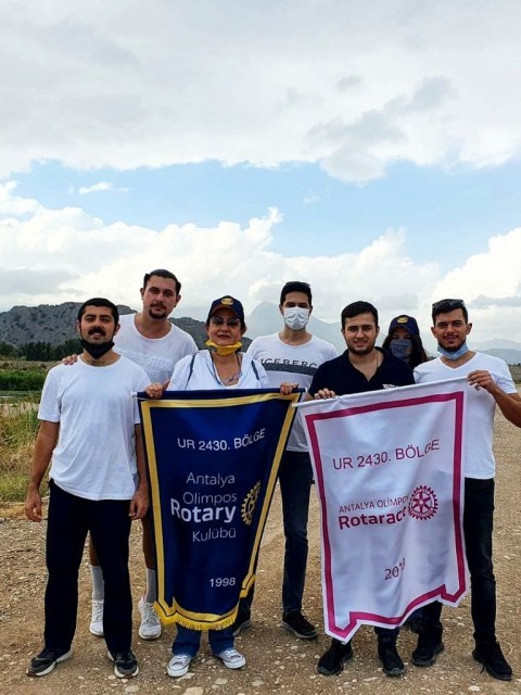Antalya Olimpos Rotary Kulübü | Olimpos Rotaract ile bir Çevre Projesi "Boğa Çayı Temizliği"