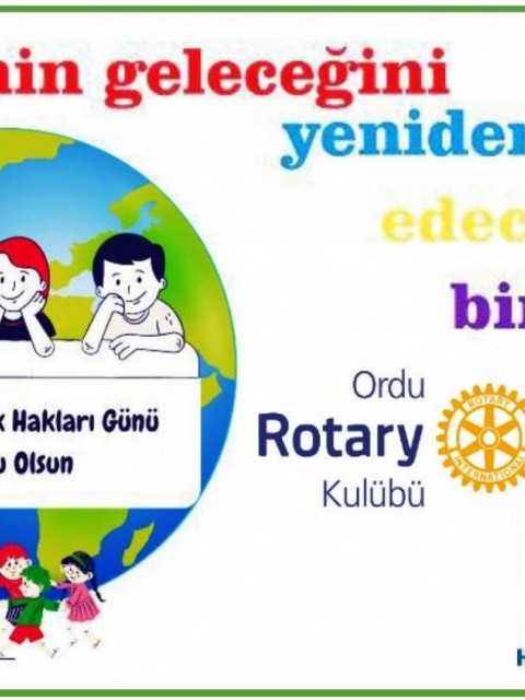20 Kasım Dünya Çocuk Hakları Günü Kutlu Olsun