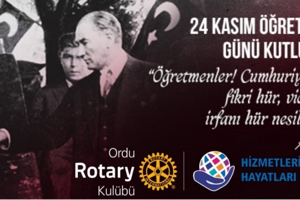 24 Kasım Öğretmenler Günü Kutlu Olsun..