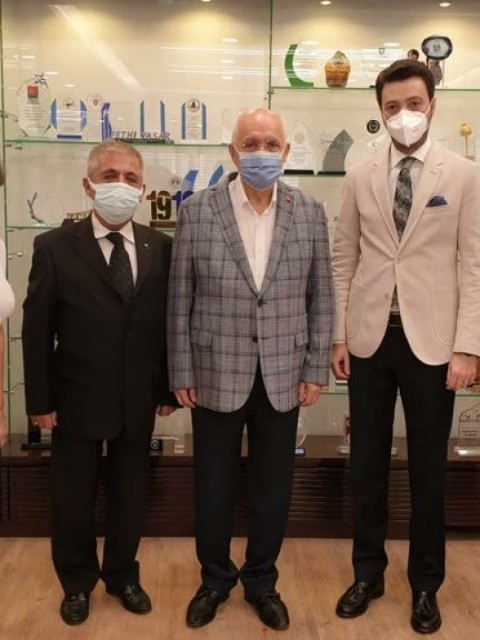 Ankara Yen,mahalle beldiye başkanını ziyaret ettik.
