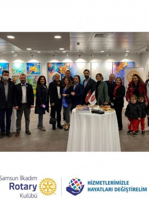 İlkadım Rotary Kulübü proje 6: Resim Sergisi