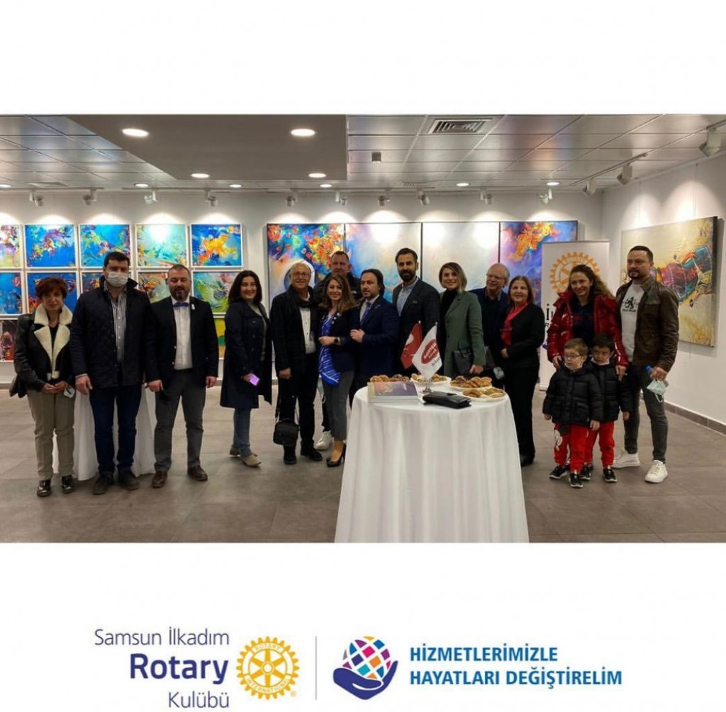 İlkadım Rotary Kulübü proje 6: Resim Sergisi