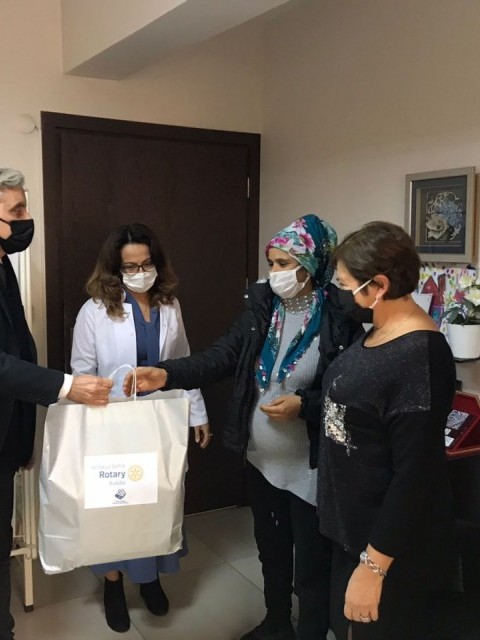 Antakya Defne RK ‘’İlk Saran Biz Olalım ‘ projesine destek