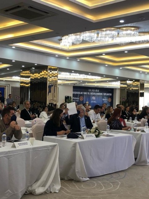 Ordu Rotary Kulübü Başkanlar Yarı Yıl Değerlendirme Toplantısında