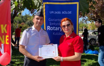 Gaziantep İpekyolu Rotary Kulubü Çocuk Felcine Son POLİO GÜNÜ Etkinliği
