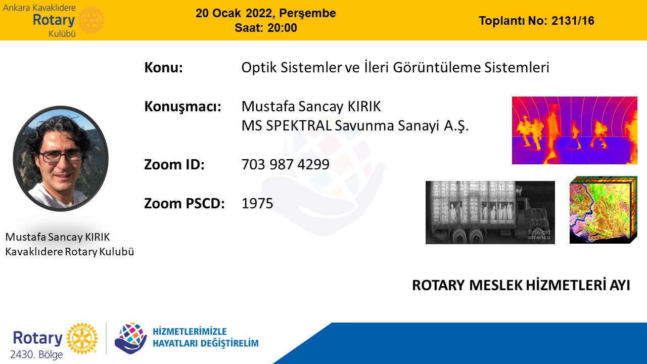 ANKARA KAVAKLIDERE RK 20 OCAK 2022 TARİHLİ ZOOM TOPLANTISI