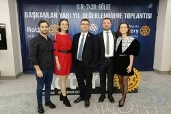 Kdz.Ereğli Rotary Kulübü Yarı Yıl Toplantısı'na Katıldı