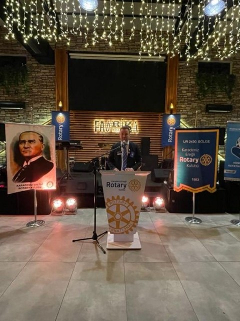 KDZ.EREĞLİ ROTARY KULÜBÜ YENİ YIL KUTLAMASI VE ÜYE ALIM TÖRENİ