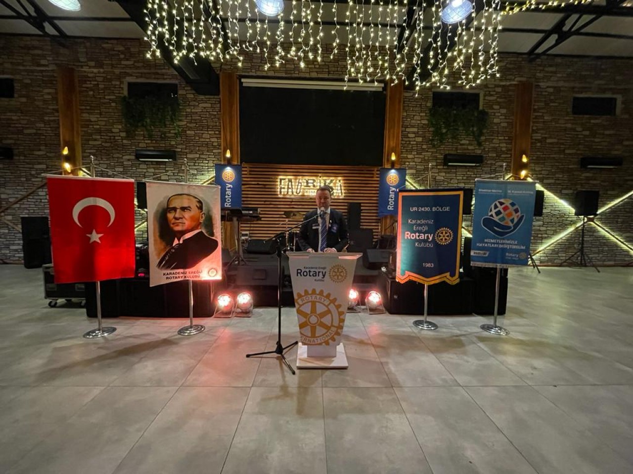 KDZ.EREĞLİ ROTARY KULÜBÜ YENİ YIL KUTLAMASI VE ÜYE ALIM TÖRENİ