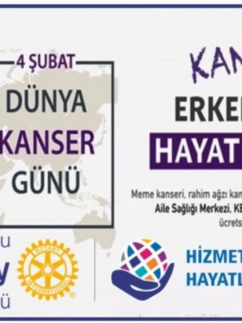 KANSERDE ERKEN TEŞHİS HAYAT KURTARIR