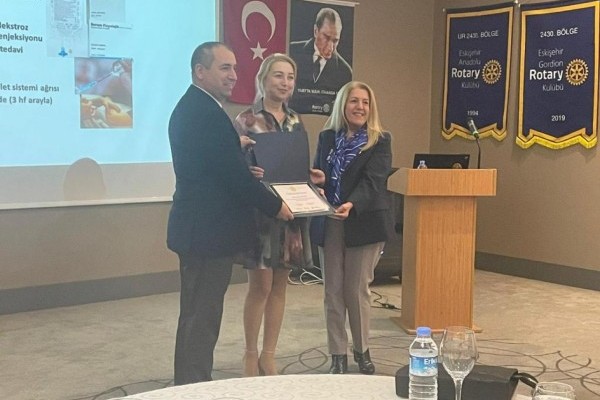 Eskişehir Gordion Rotary Kulübü ve Eskişehir Anadolu Rotary Kulübü ortak toplantısı