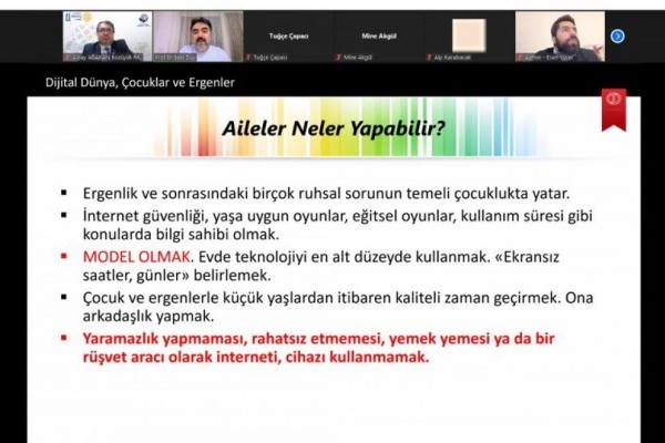 Eskişehir Gordion Rotary Kulübü ve Diğer Eskişehir Kulüpleri zoom toplantısı