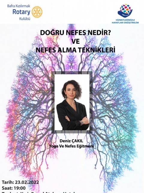 "Doğru Nefes Nedir? ve Nefes Alma Teknikleri" konulu sunumumuzu gerçekleştirdik.