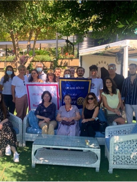 PERGE ROTARY, ROTARACT, INTERACT KULÜPLERİ ORTAK TOPLANTISI